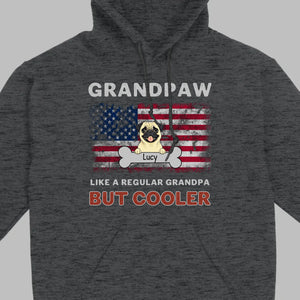Grandpaw T-Shirt: Coolest Grandpa with Custom Dog Icons – 89Prints