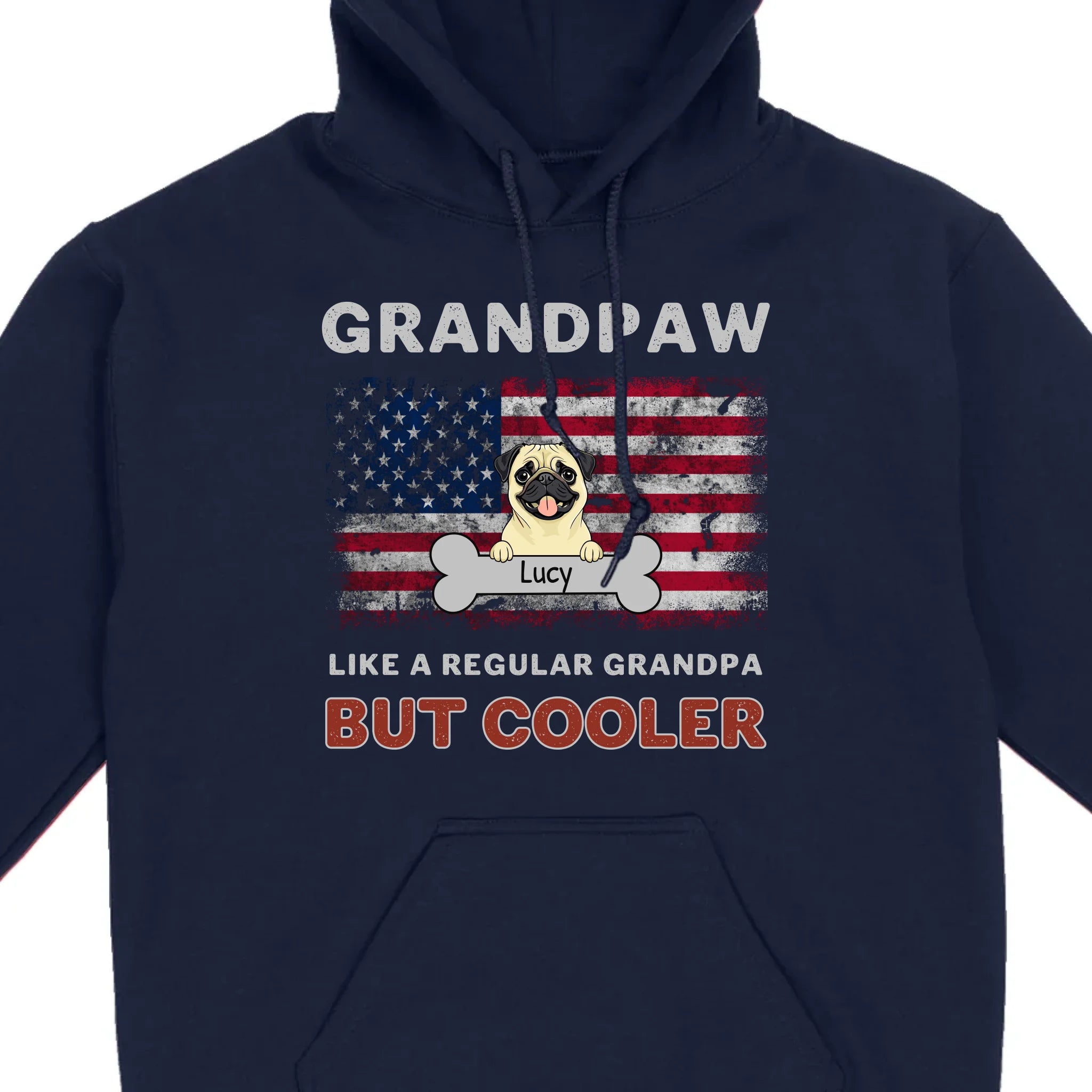 Grandpaw T-Shirt: Coolest Grandpa with Custom Dog Icons – 89Prints