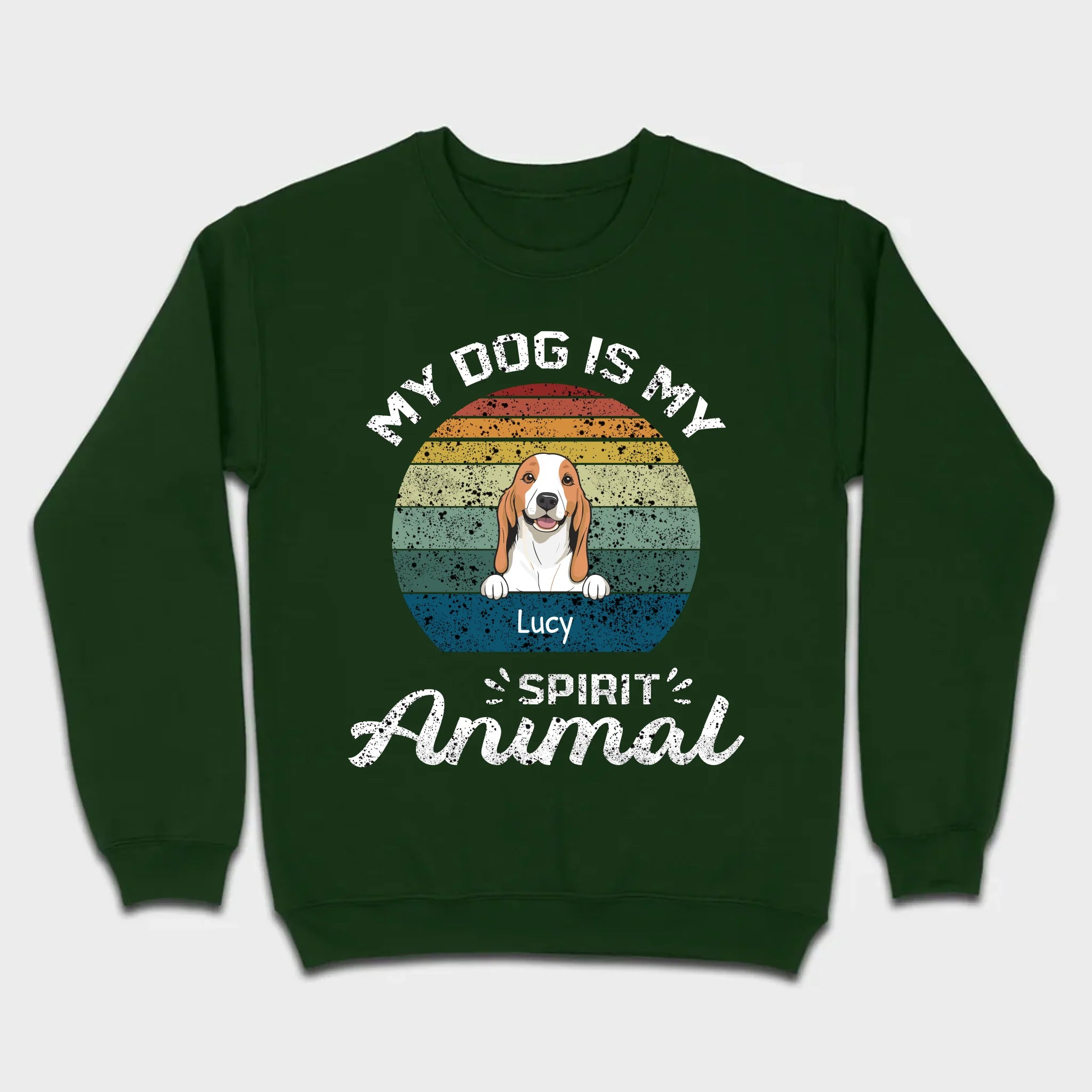My Dog Is My Spirit Animal T-Shirt – Custom Names & Icons by 89Prints