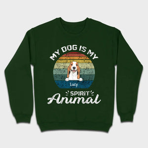 My Dog Is My Spirit Animal T-Shirt – Custom Names & Icons by 89Prints