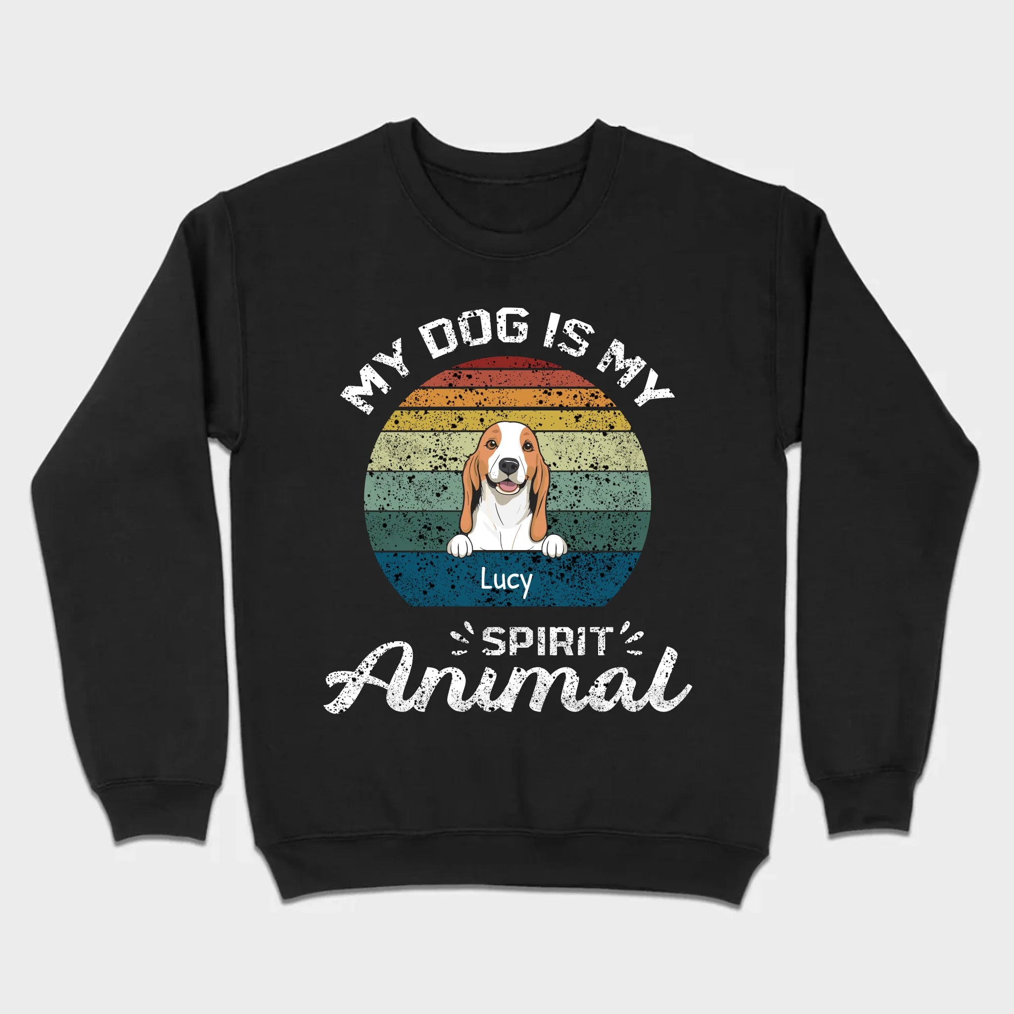 My Dog Is My Spirit Animal T-Shirt – Custom Names & Icons by 89Prints