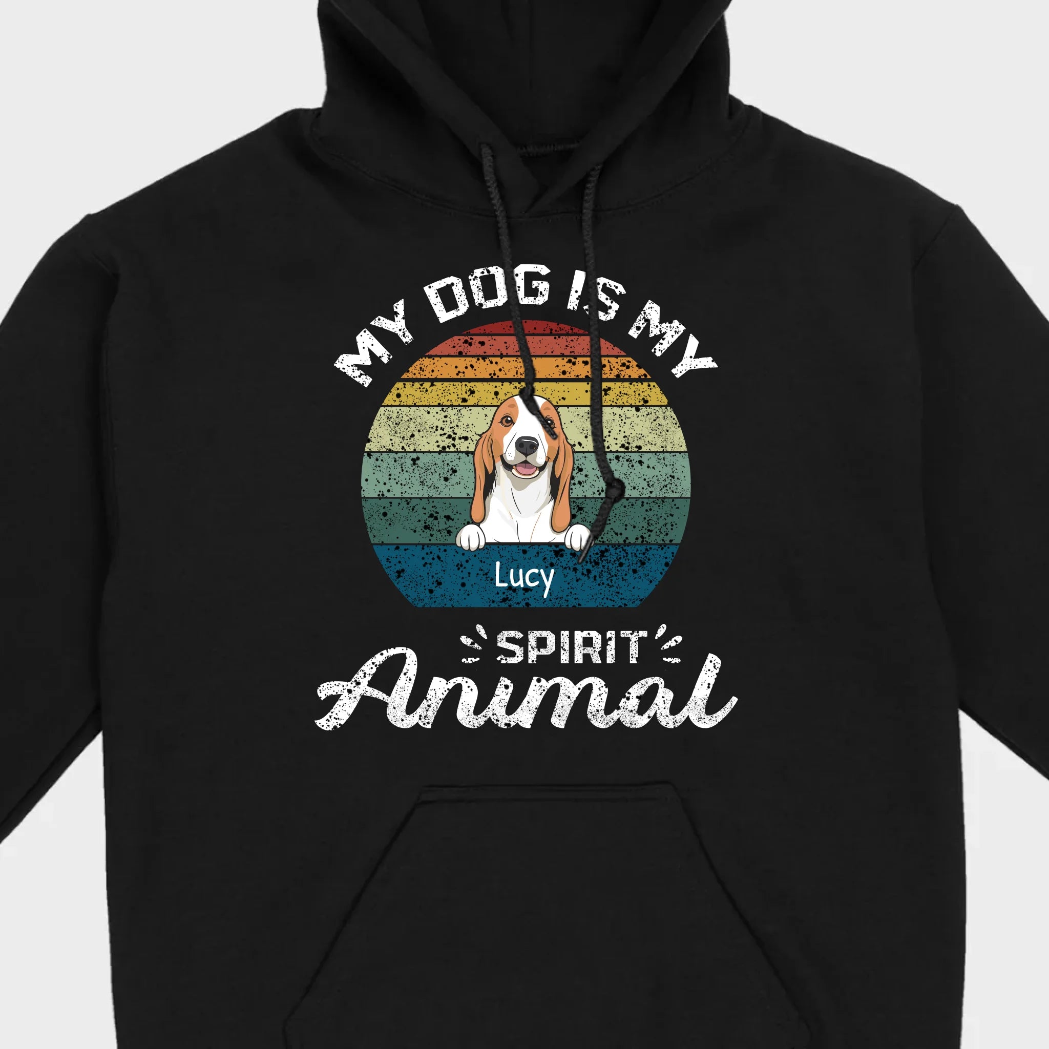 My Dog Is My Spirit Animal T-Shirt – Custom Names & Icons by 89Prints