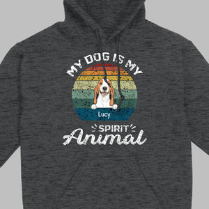 My Dog Is My Spirit Animal T-Shirt – Custom Names & Icons by 89Prints