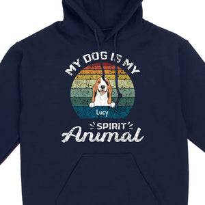 My Dog Is My Spirit Animal T-Shirt – Custom Names & Icons by 89Prints