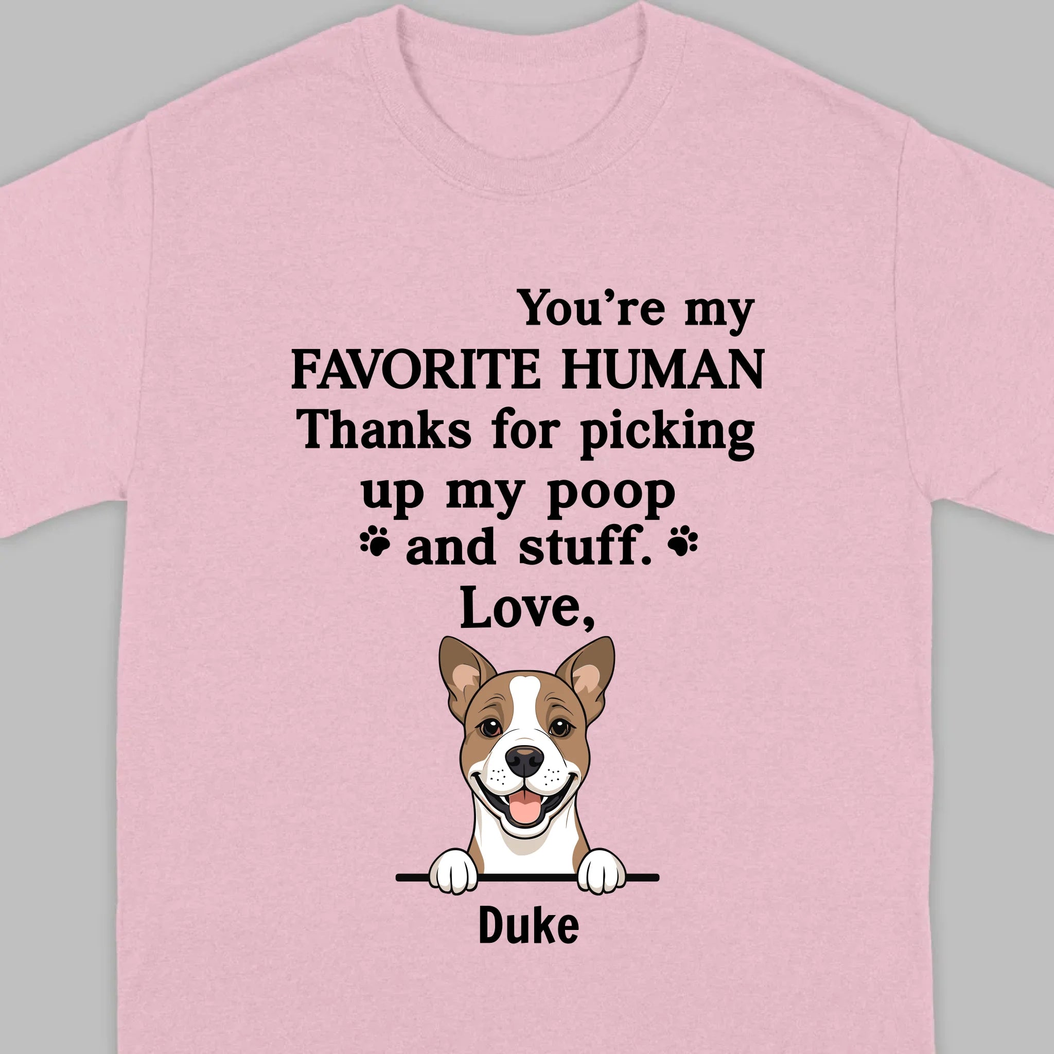 Custom Dog T-Shirt for Pet Dads - Funny and Personalized by 89Prints