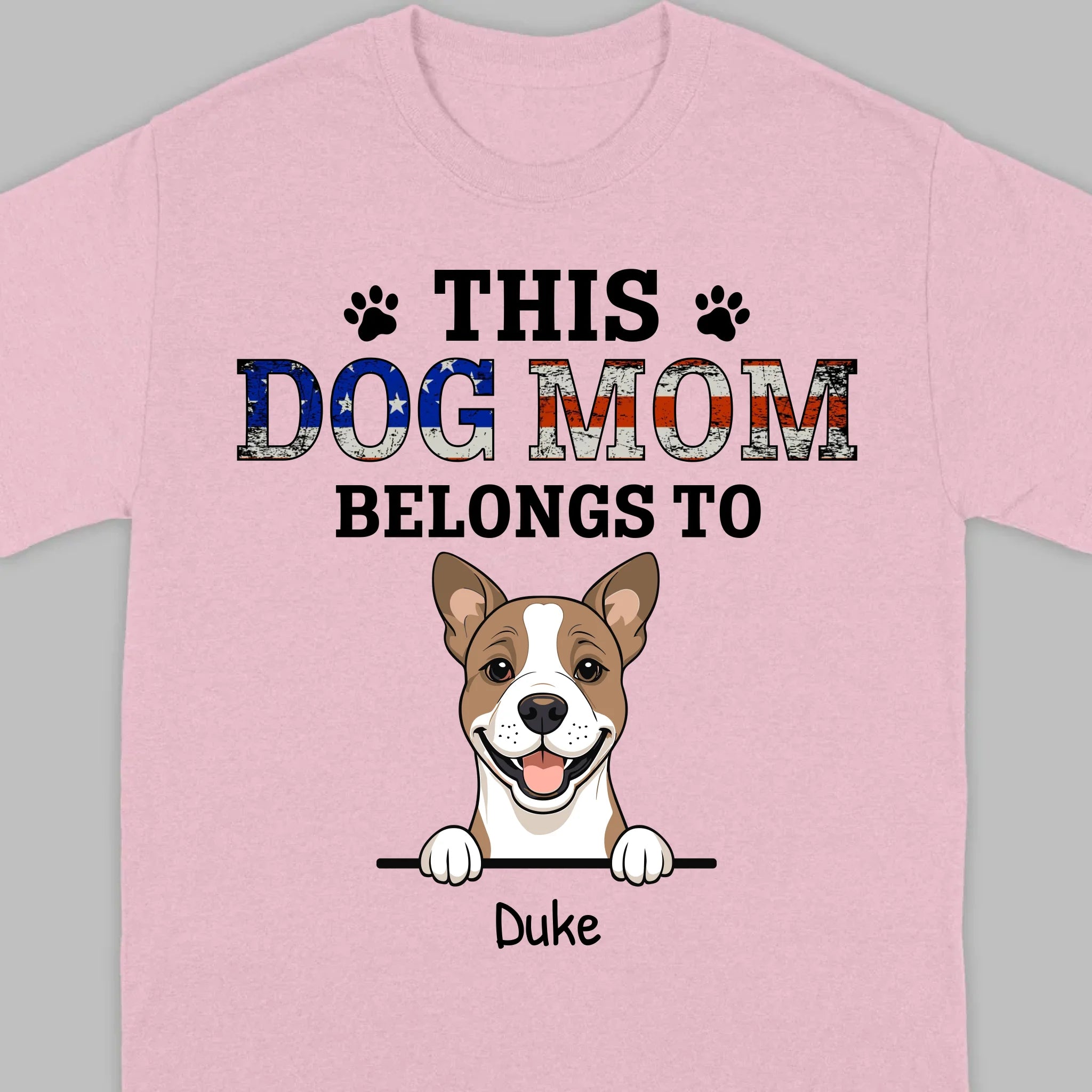 Personalized 'This Dog Mom/Dad Belongs To' T-Shirt – Customizable – 89Prints