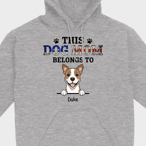 Personalized 'This Dog Mom/Dad Belongs To' T-Shirt – Customizable – 89Prints