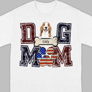 Custom Dog Mom/Dad T-Shirt – Personalize with Your Pet’s Name – 89Prints