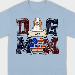 Custom Dog Mom/Dad T-Shirt – Personalize with Your Pet’s Name – 89Prints