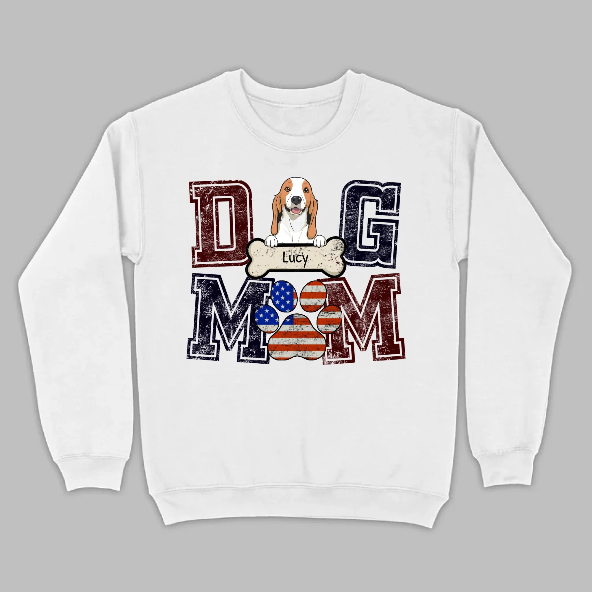 Custom Dog Mom/Dad T-Shirt – Personalize with Your Pet’s Name – 89Prints