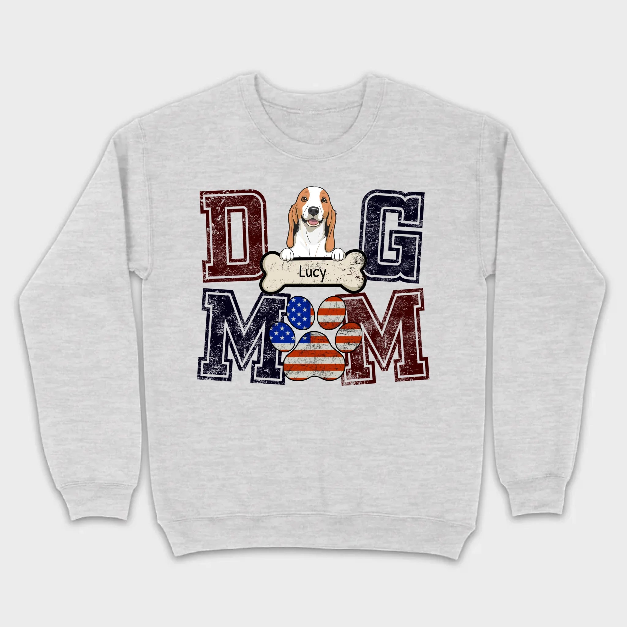 Custom Dog Mom/Dad T-Shirt – Personalize with Your Pet’s Name – 89Prints