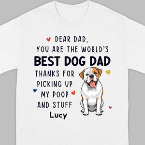 World’s Best Dog T-Shirt – Personalized Love from Your Pet – 89Prints