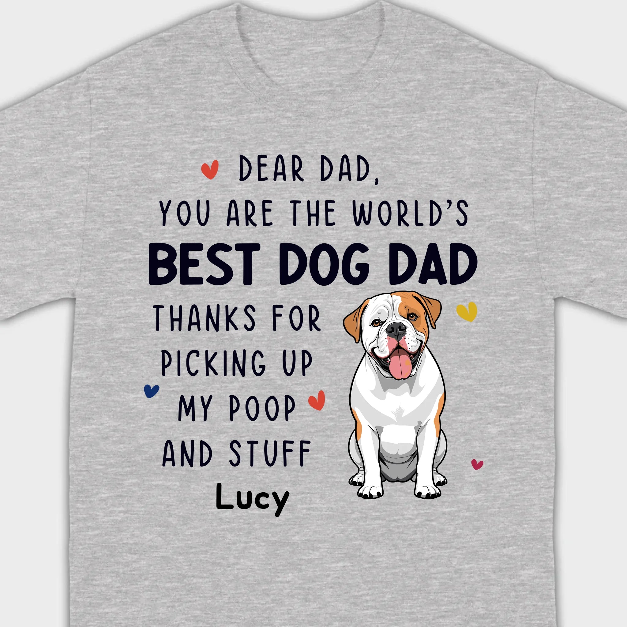 World’s Best Dog T-Shirt – Personalized Love from Your Pet – 89Prints