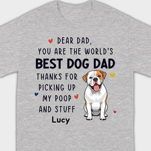 World’s Best Dog T-Shirt – Personalized Love from Your Pet – 89Prints
