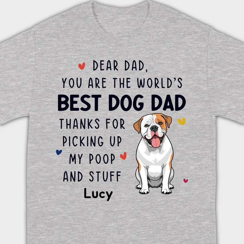 World’s Best Dog T-Shirt – Personalized Love from Your Pet – 89Prints