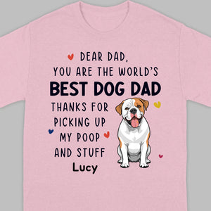 World’s Best Dog T-Shirt – Personalized Love from Your Pet – 89Prints