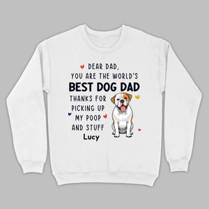 World’s Best Dog T-Shirt – Personalized Love from Your Pet – 89Prints