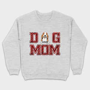 Custom Dog Mom T-Shirt – Personalized with Dog Icons & Names | 89Prints