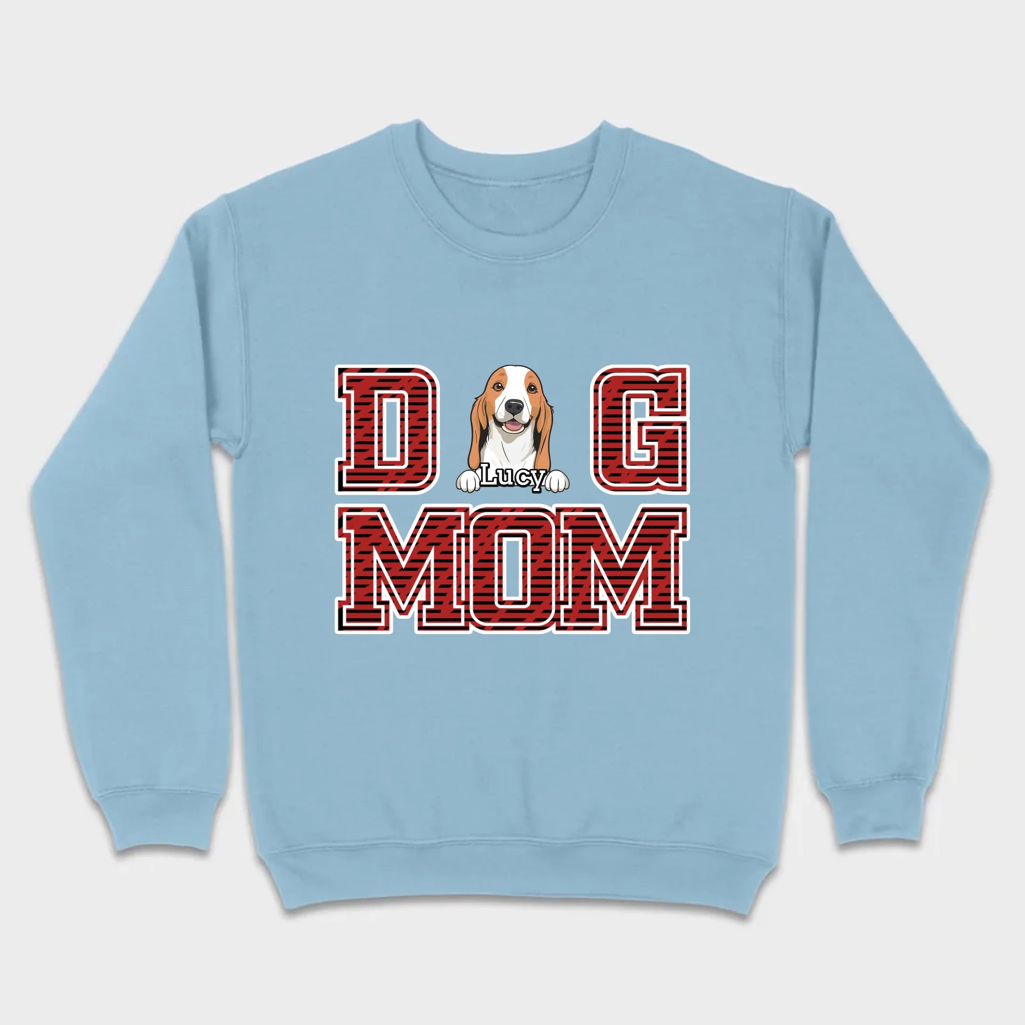 Custom Dog Mom T-Shirt – Personalized with Dog Icons & Names | 89Prints
