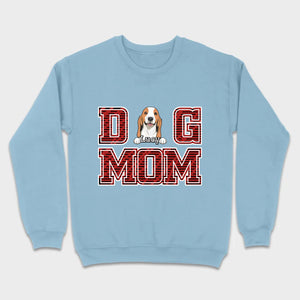 Custom Dog Mom T-Shirt – Personalized with Dog Icons & Names | 89Prints