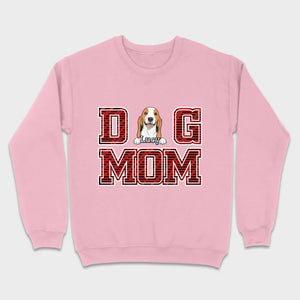 Custom Dog Mom T-Shirt – Personalized with Dog Icons & Names | 89Prints
