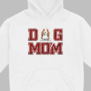 Custom Dog Mom T-Shirt – Personalized with Dog Icons & Names | 89Prints