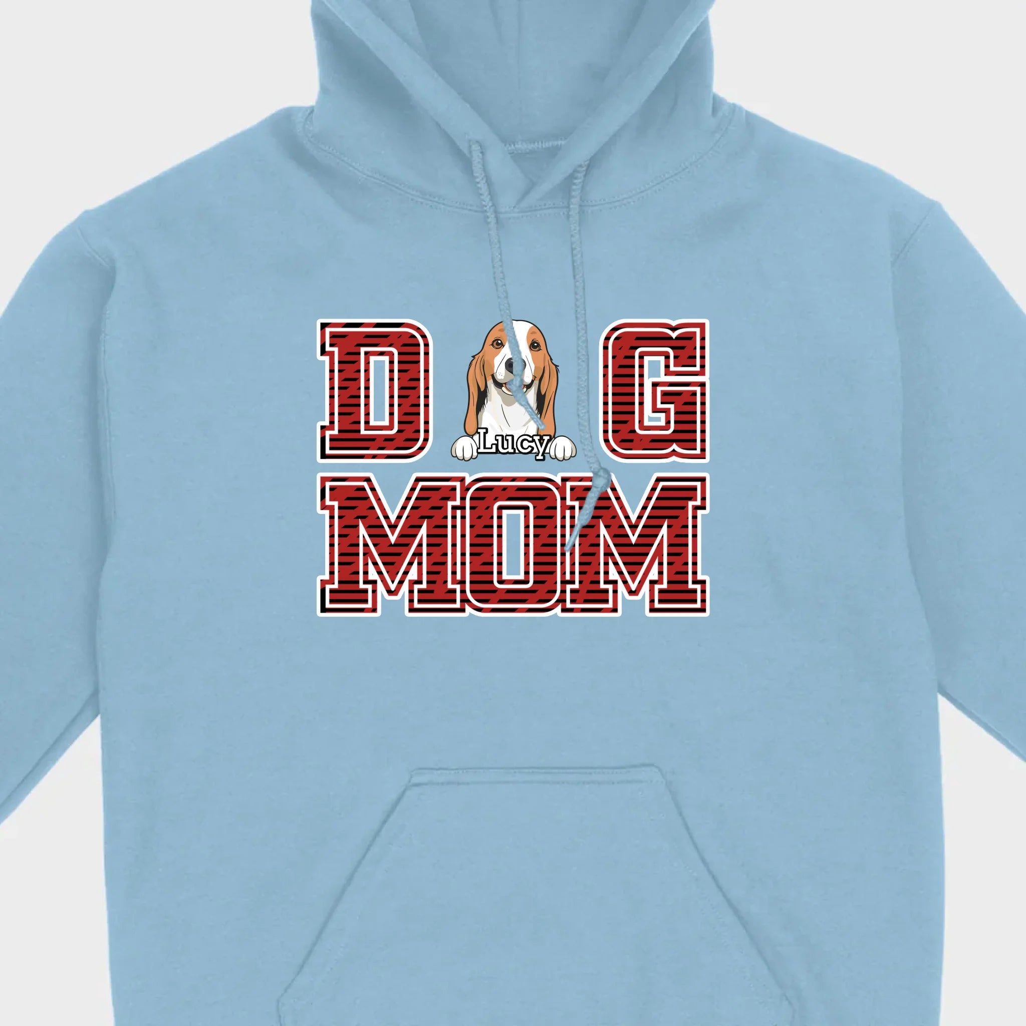 Custom Dog Mom T-Shirt – Personalized with Dog Icons & Names | 89Prints