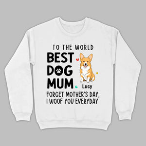 Best Dog Mum T-Shirt – Personalized Icons & Names for Dog Lovers | 89Prints