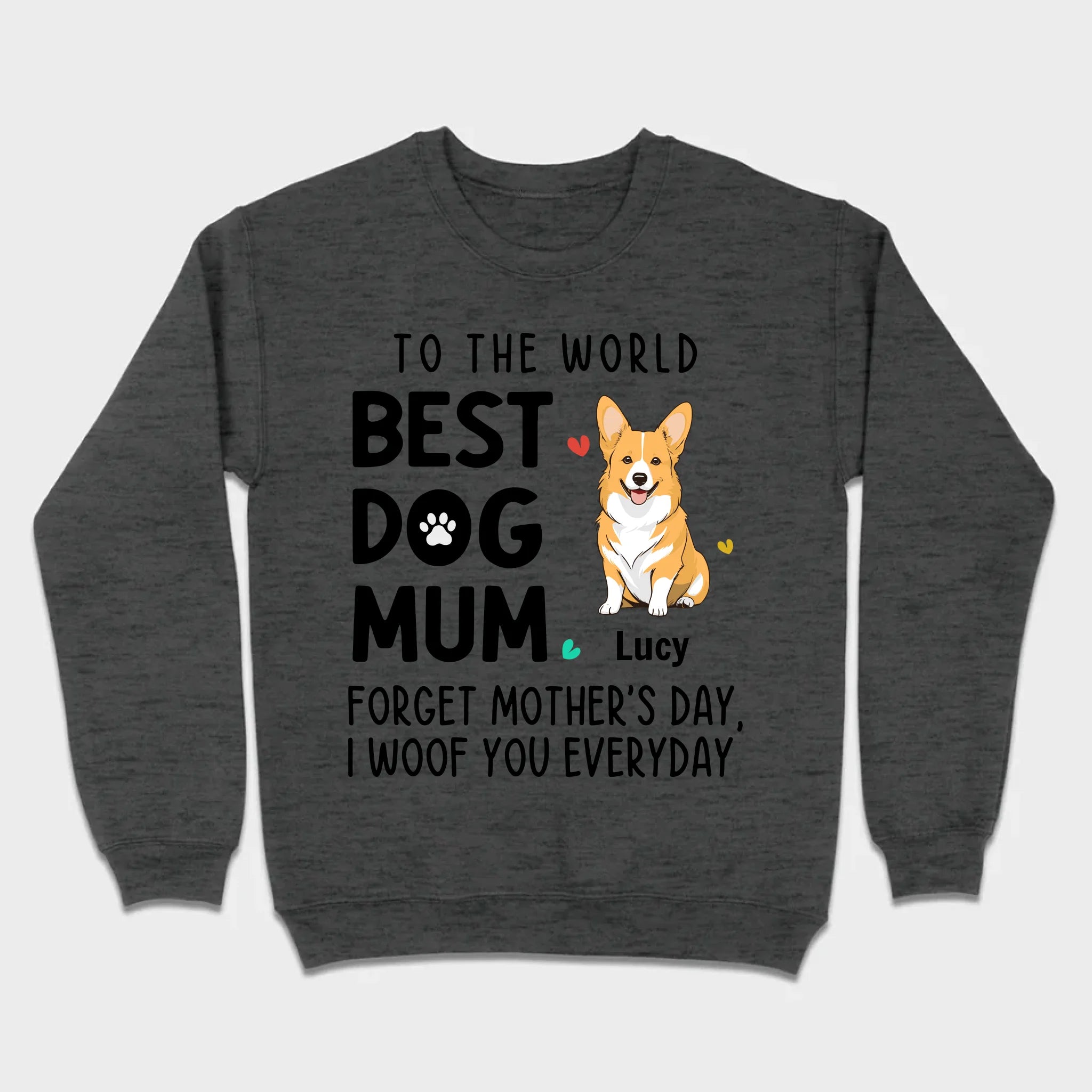 Best Dog Mum T-Shirt – Personalized Icons & Names for Dog Lovers | 89Prints
