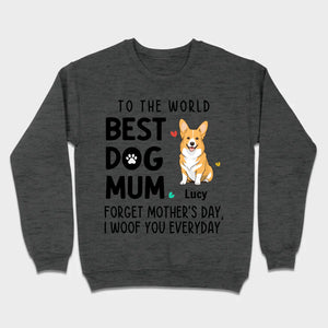 Best Dog Mum T-Shirt – Personalized Icons & Names for Dog Lovers | 89Prints