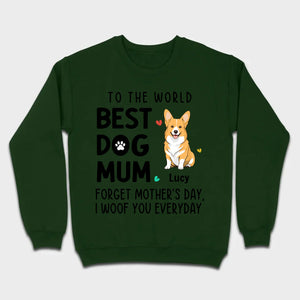 Best Dog Mum T-Shirt – Personalized Icons & Names for Dog Lovers | 89Prints