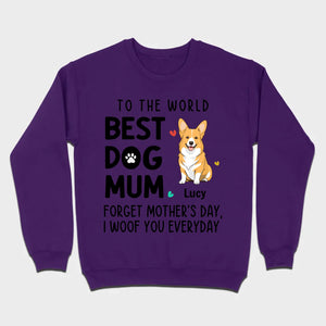 Best Dog Mum T-Shirt – Personalized Icons & Names for Dog Lovers | 89Prints