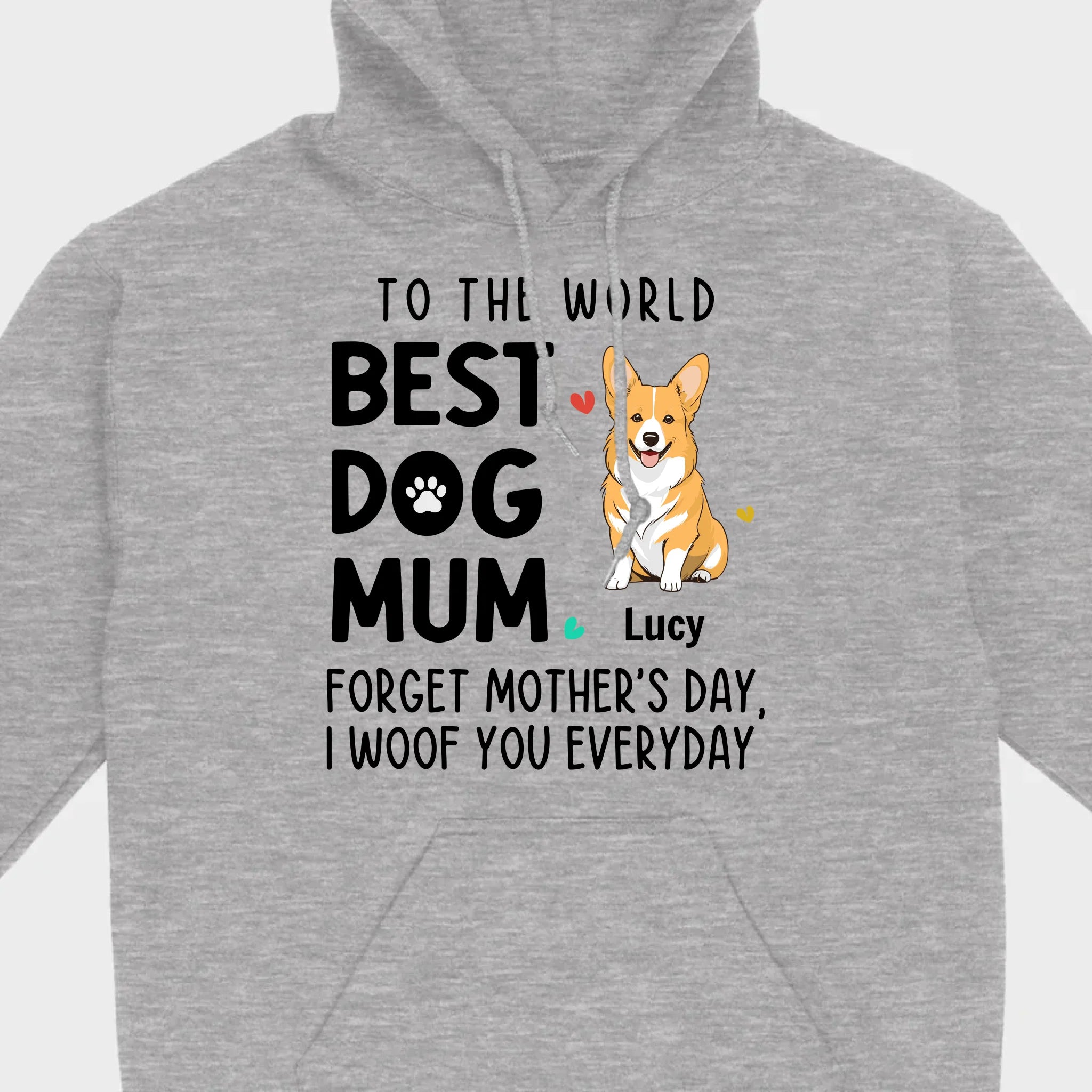 Best Dog Mum T-Shirt – Personalized Icons & Names for Dog Lovers | 89Prints