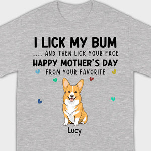 Custom Funny Dog T-Shirt for Mother’s Day – 89Prints Exclusive