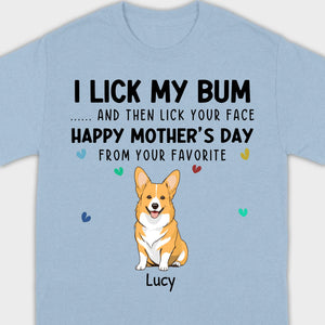 Custom Funny Dog T-Shirt for Mother’s Day – 89Prints Exclusive