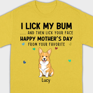 Custom Funny Dog T-Shirt for Mother’s Day – 89Prints Exclusive