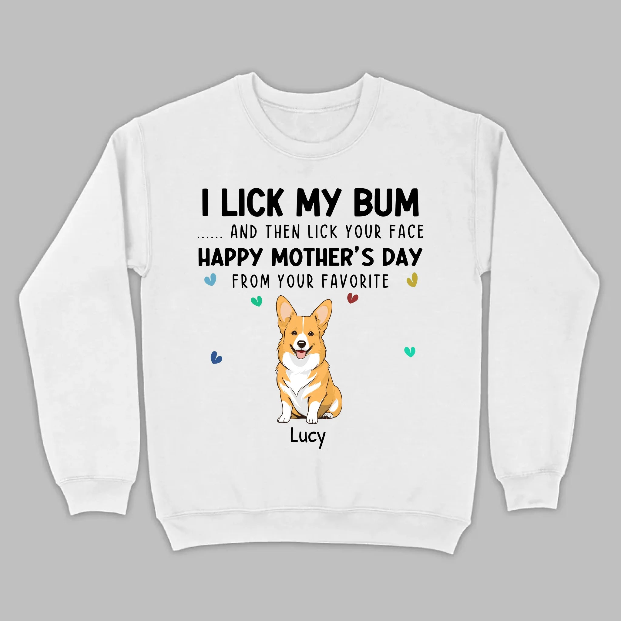 Custom Funny Dog T-Shirt for Mother’s Day – 89Prints Exclusive