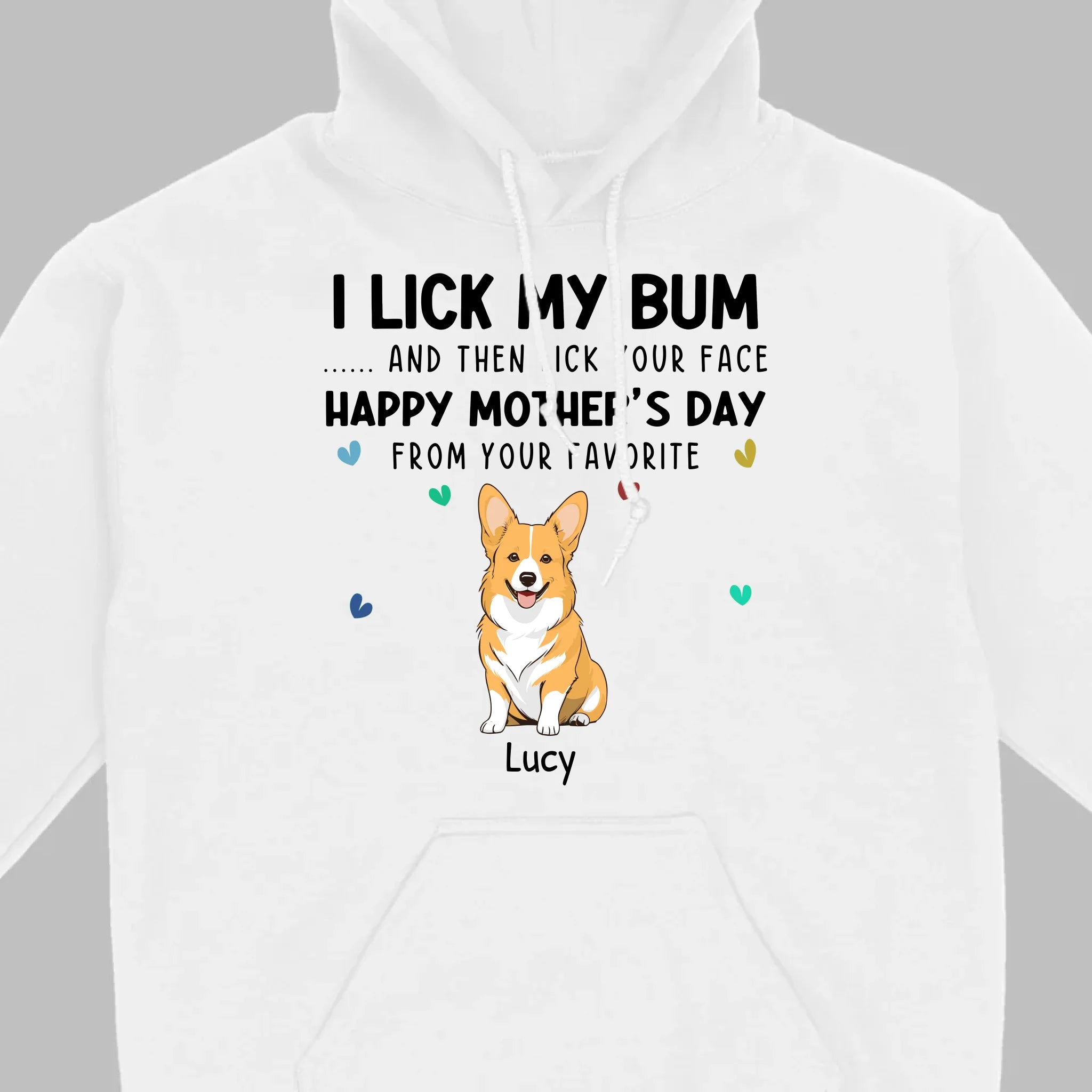 Custom Funny Dog T-Shirt for Mother’s Day – 89Prints Exclusive