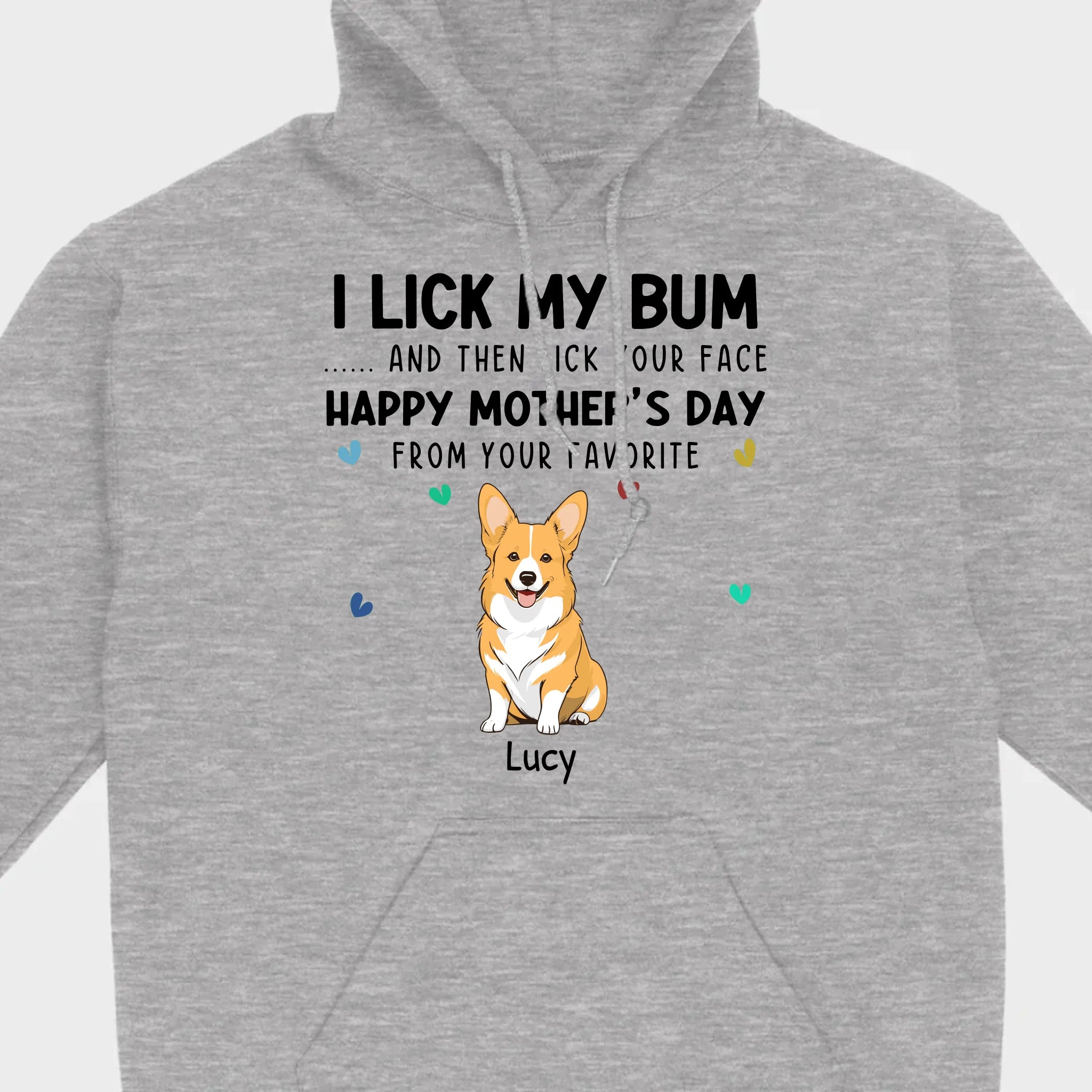 Custom Funny Dog T-Shirt for Mother’s Day – 89Prints Exclusive
