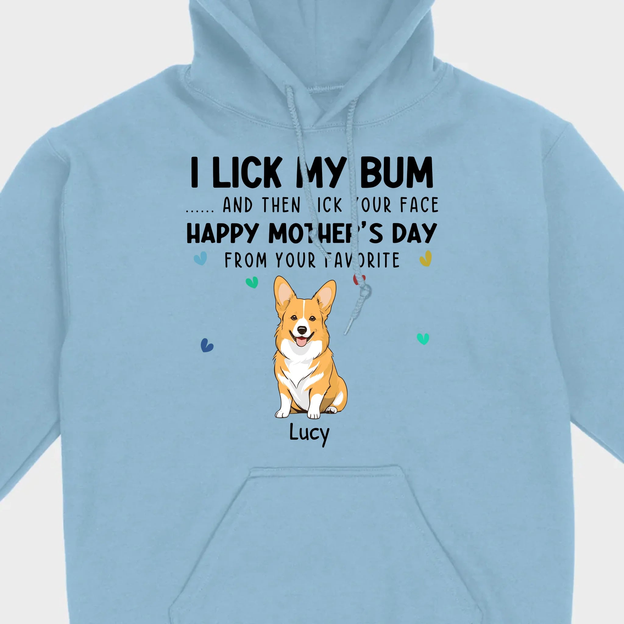 Custom Funny Dog T-Shirt for Mother’s Day – 89Prints Exclusive