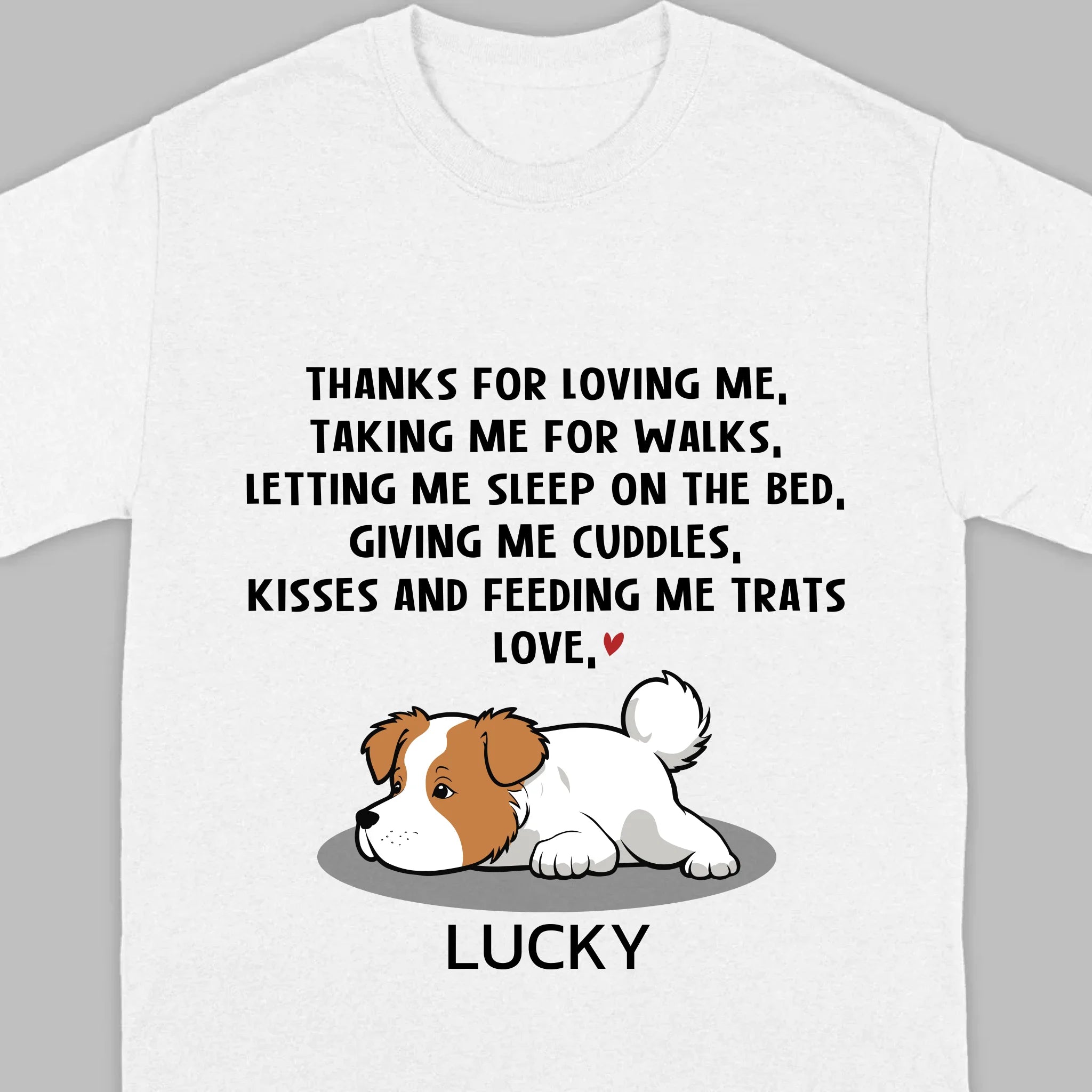 Custom Dog T-Shirt for Pet Moms - Adorable and Personalized by 89Prints