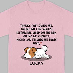 Custom Dog T-Shirt for Pet Moms - Adorable and Personalized by 89Prints