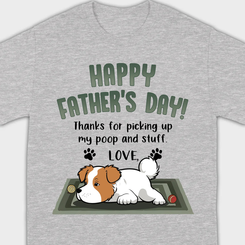Custom Father’s Day Dog T-Shirt – Funny & Personalized Gift – 89Prints