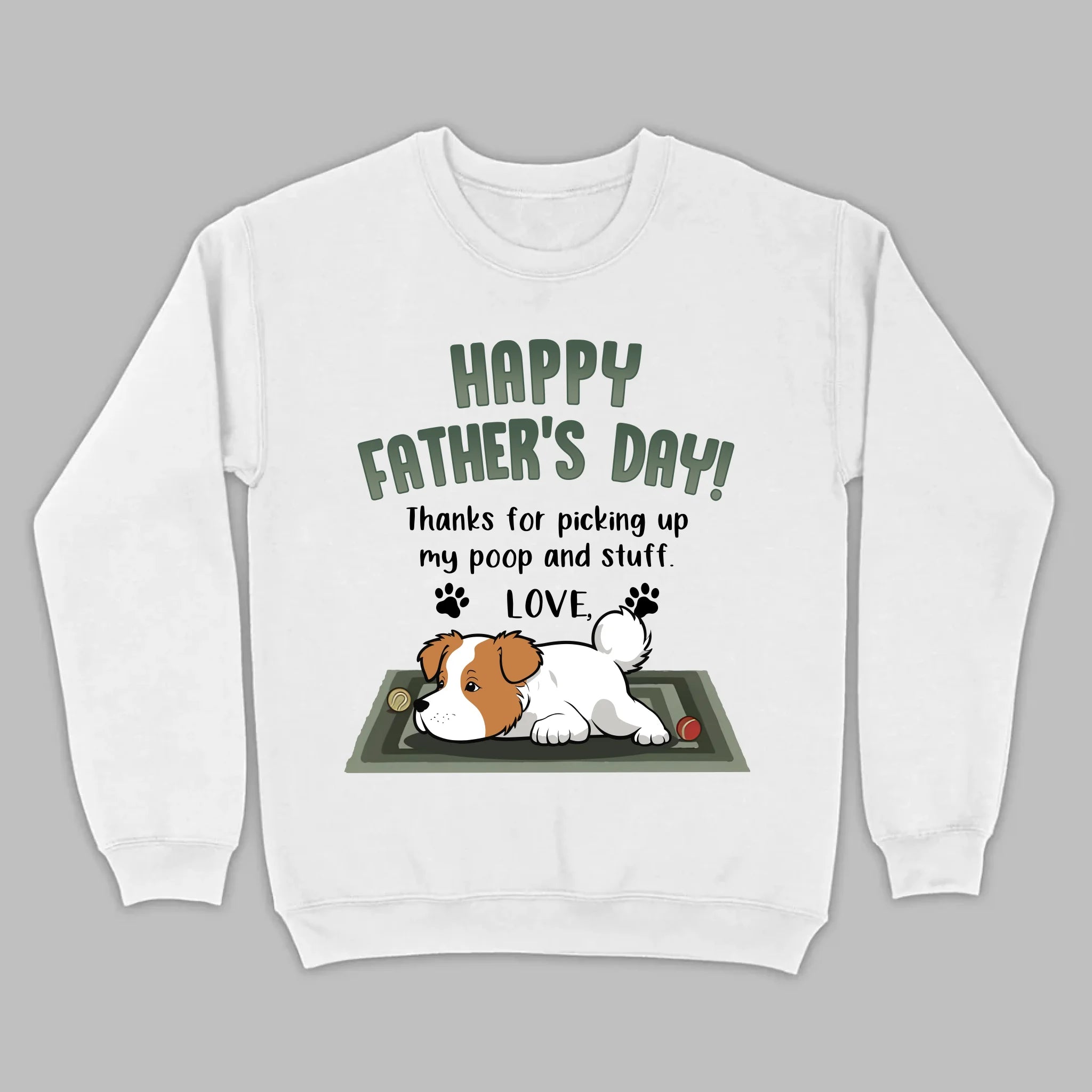 Custom Father’s Day Dog T-Shirt – Funny & Personalized Gift – 89Prints