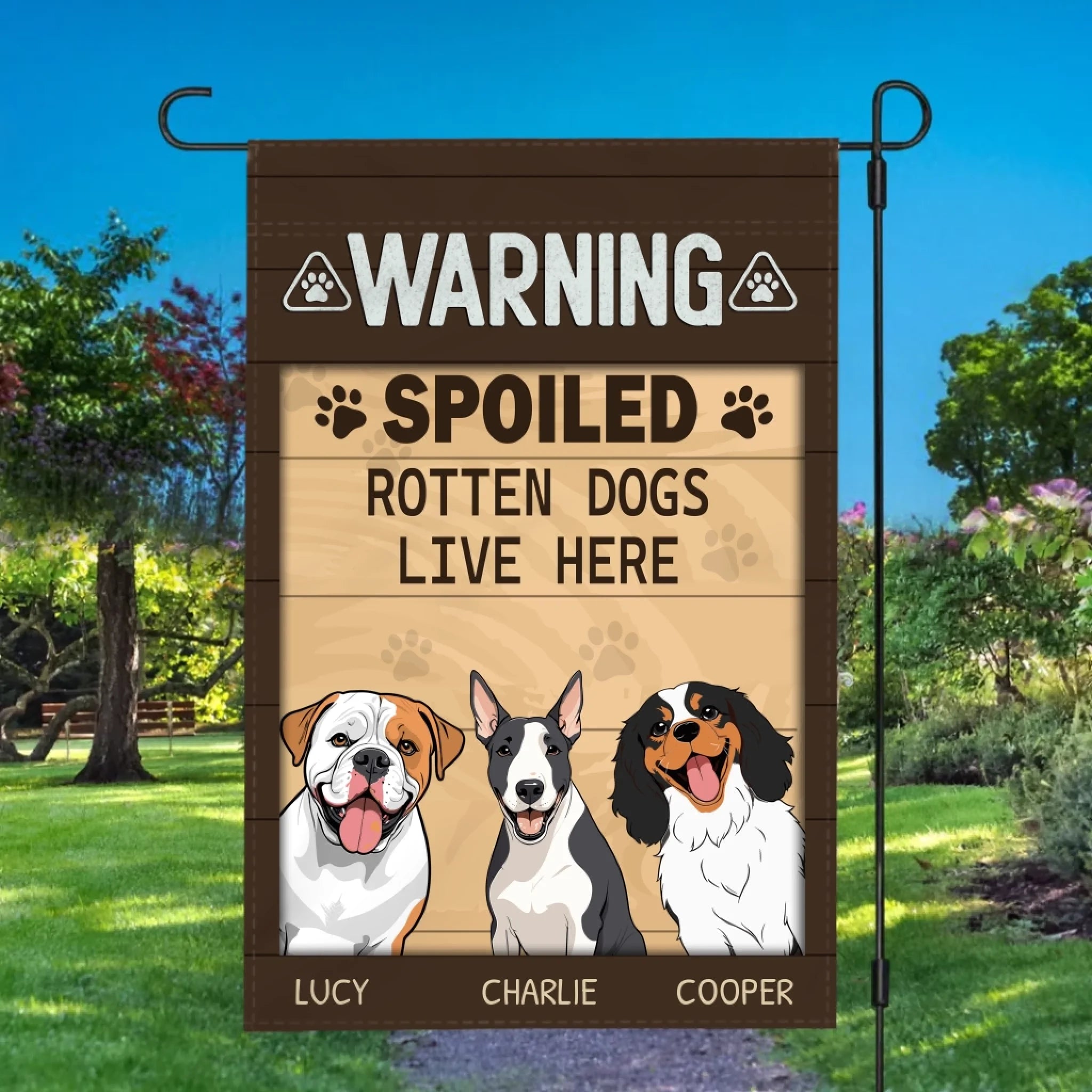 Personalized Dog Flag – 