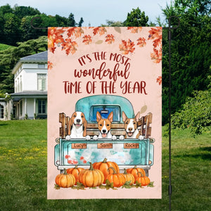 Celebrate the Most Wonderful Time with Custom Dog Flags by 89Prints
