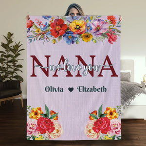 Grandparents Blanket – A Personalized Gift of Warmth and Love - 89Prints