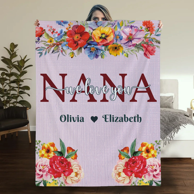 Grandparents Blanket – A Personalized Gift of Warmth and Love - 89Prints