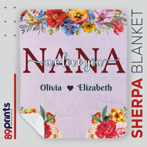 Grandparents Blanket – A Personalized Gift of Warmth and Love - 89Prints