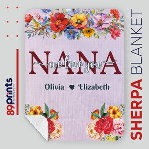 Grandparents Blanket – A Personalized Gift of Warmth and Love - 89Prints